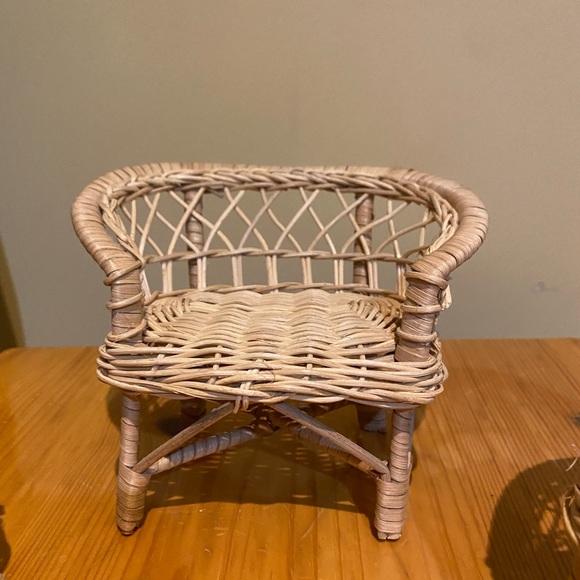 Vintage 70’s Miniature Wicker Set - IMMACULATE CONDITION - Picture 2 of 7